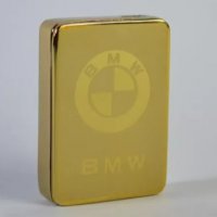 Луксозна USB запалка за цигари с лого на BMW, снимка 2 - Запалки - 39305995