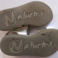 Кожени сандали за момиче Naturino - 27 номер, снимка 2 - Детски сандали и чехли - 28924814