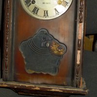 Стенен механичен часовник "CONCORDIA", 30 DAYS, снимка 3 - Антикварни и старинни предмети - 43674052