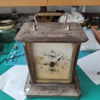 Стар Немски Настолен Часовник с Латерна, снимка 3 - Антикварни и старинни предмети - 43501097