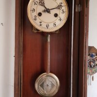 Стар немски стенен часовник, снимка 6 - Антикварни и старинни предмети - 37889502