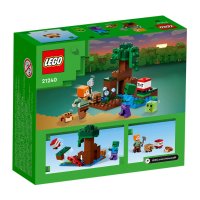 LEGO® Minecraft™ 21240 - Приключение в блатото, снимка 2 - Конструктори - 43425563