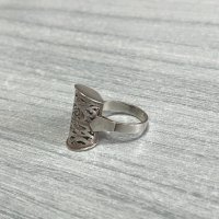 Дизайнерски сребърен пръстен. №3670, снимка 5 - Пръстени - 40107343