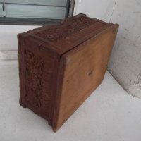 Кутия за свиване на цигари дървена резбована, снимка 9 - Други ценни предмети - 35573042