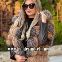 Дамско луксозно палто лисица код 165, снимка 1 - Палта, манта - 38739399