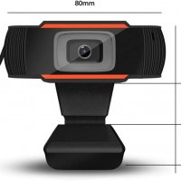 HD уеб камера 720P с бърз автофокус за лаптоп или настолен компютър, снимка 5 - Камери - 39455129