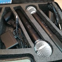 shure mic sm58 wireless x 2 с куфар 2301221811, снимка 7 - Микрофони - 35535538