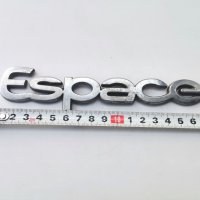 Емблема Рено експейс espace Renault , снимка 2 - Части - 43358320