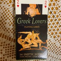 Гръцки еротични карти за игра, снимка 1 - Карти за игра - 43424897