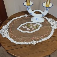Баварски порцеланови свещници, снимка 1 - Декорация за дома - 43029215