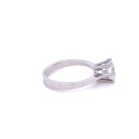 Златен дамски пръстен 2,85гр. размер:51 14кр. проба:585 модел:21875-6, снимка 2 - Пръстени - 44002390