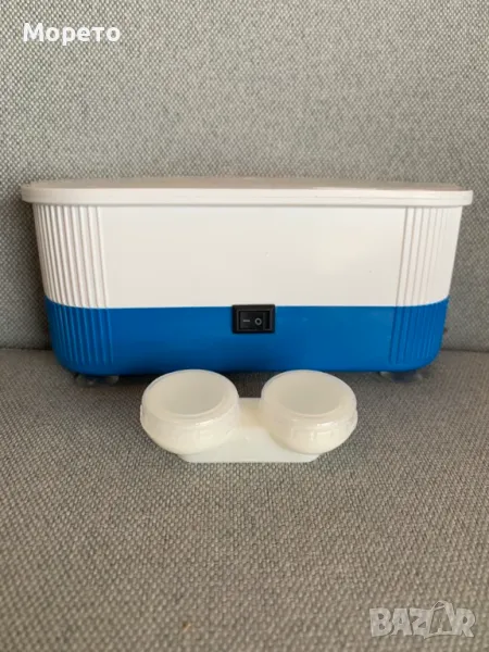 Уред за почистване чрез вибрация(бижута,очила,лещи и др.)Работи с 2 батерии,много икономичен., снимка 1