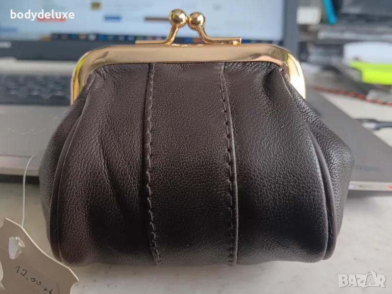 дамско кафяво мини портомоне, снимка 1