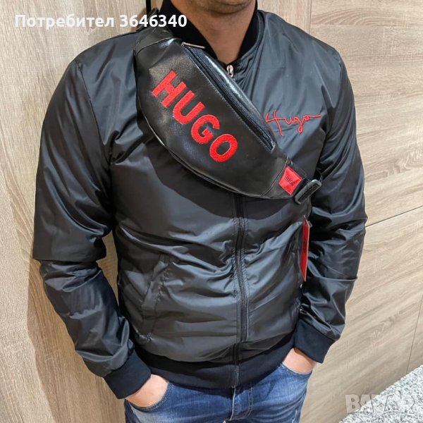 69лв мъжко тънко яке комплект с чанта размер м л хл ххл хххл, снимка 1