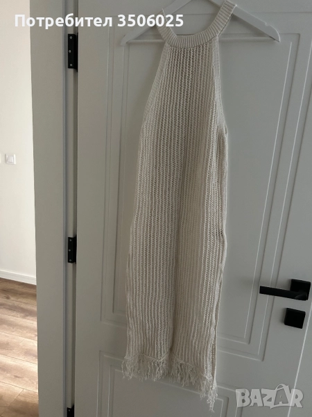 Продавам дълга плетена рокля , снимка 1