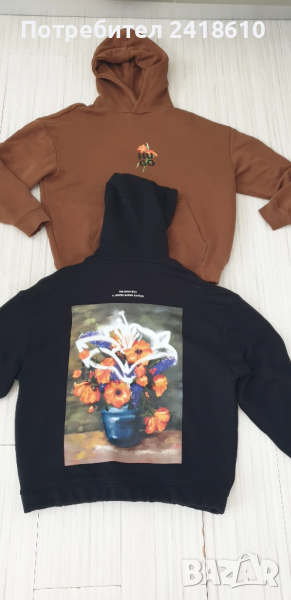 Hugo Boss HUGO  Diblossomy Mens Hoodie Oversize Size S НОВО! 2бр. ОРИГИНАЛ! Мъжки Суичери!, снимка 1