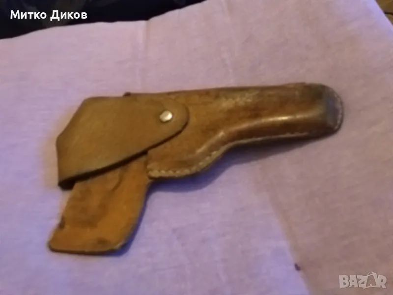 Закрит кобур за ТТ естествена кожа 20см, снимка 1