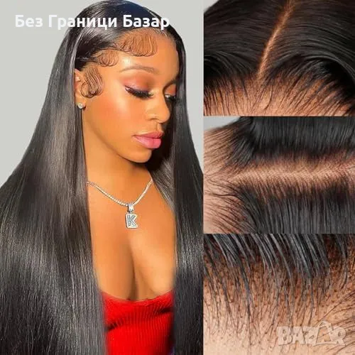 Чисто нова красива женствена Удобна за носене Човешка коса Перука, снимка 1