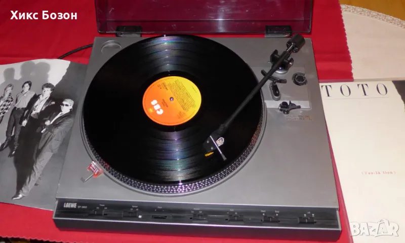 Loewe SP 3850 прекрасен грамофон Direct Drive, снимка 1