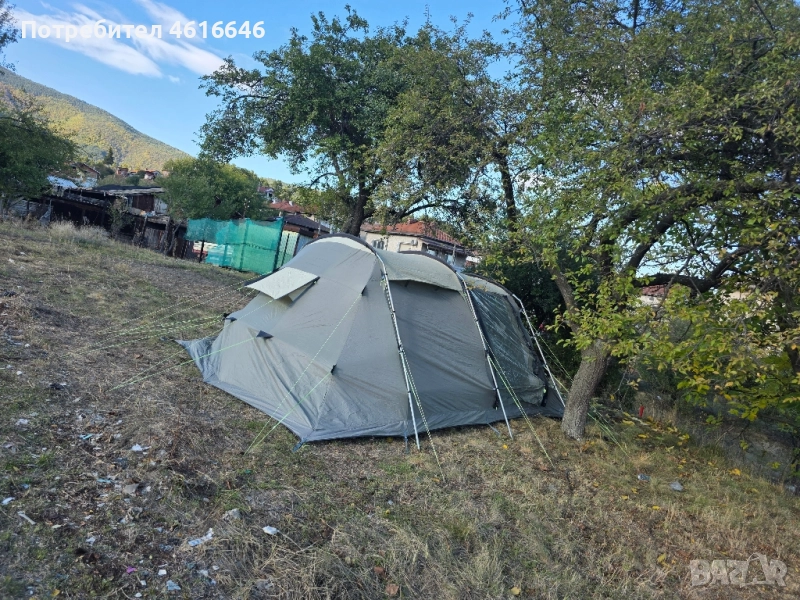 палатка 5 местна, удобна и практична,предверие, снимка 1