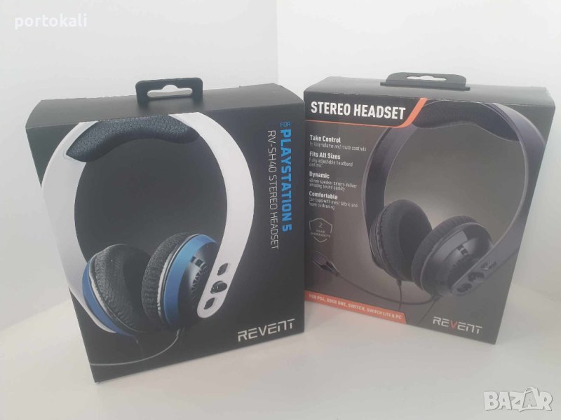 НОВИ! Слушалки Revent за PS5 Playstation 5 Плейстейшън Xbox ONE , PC и други , снимка 1