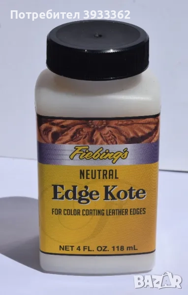 Боя за ръбове Fiebing`s - Бяла, снимка 1