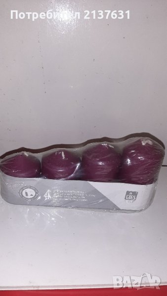 Комплект СВЕЩИ - 4 броя в Комплект , снимка 1