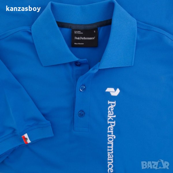 peak performance g tech pique  - страхотна мъжка тениска КАТО НОВА, снимка 1