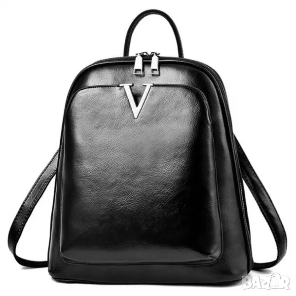Дамска чанта-раница Angel Black, снимка 1