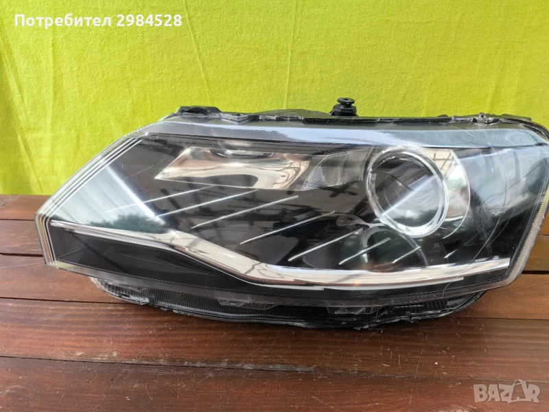 Фар за Skoda Rapid Xenon LED / Шкода Рапид Ксенон ЛЕД, снимка 1