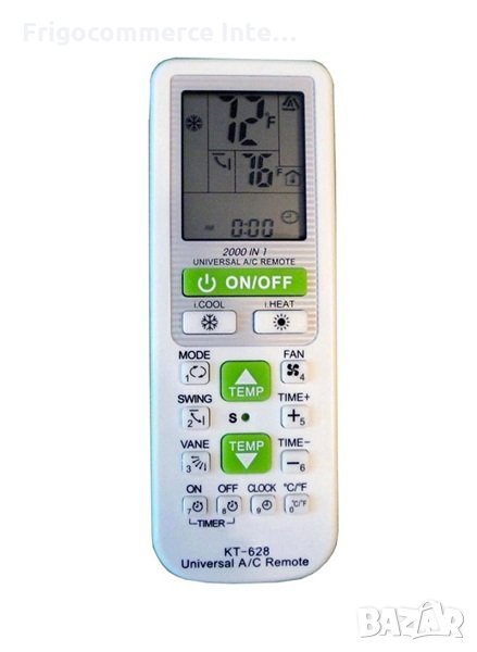 Универсално дистанционно управление за климатик, КТ- 628, снимка 1