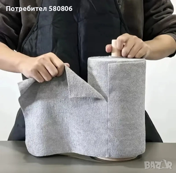 Микрофибърна кърпа на ролка 20бр, снимка 1