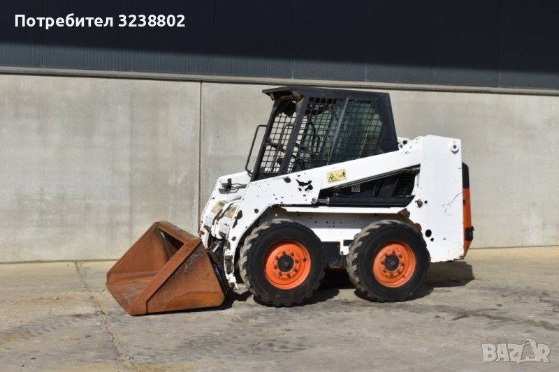 Мини челен товарач Bobcat 763 – под наем, снимка 1