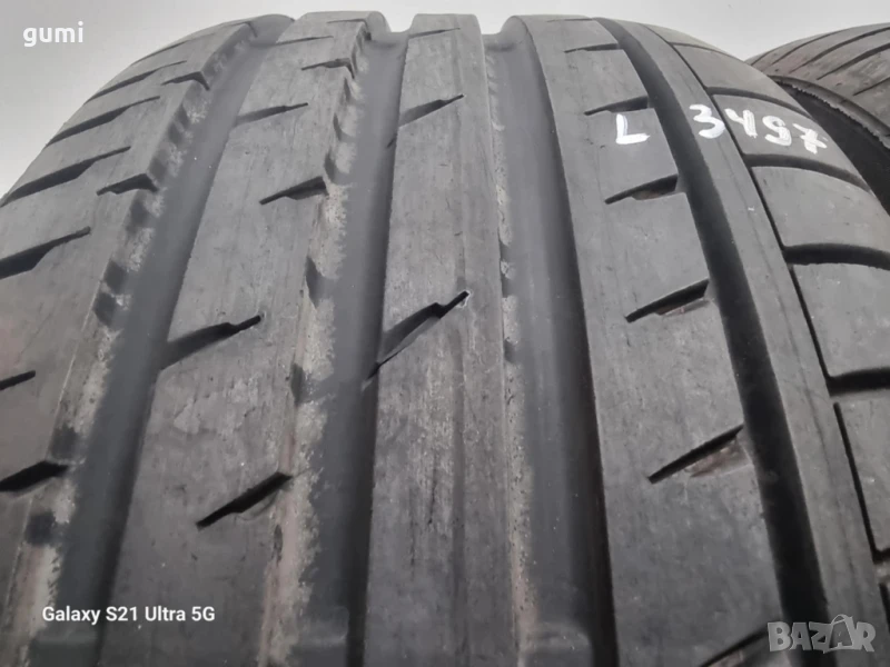 2бр летни гуми 255/45/17 CONTINENTAL L03497 , снимка 1