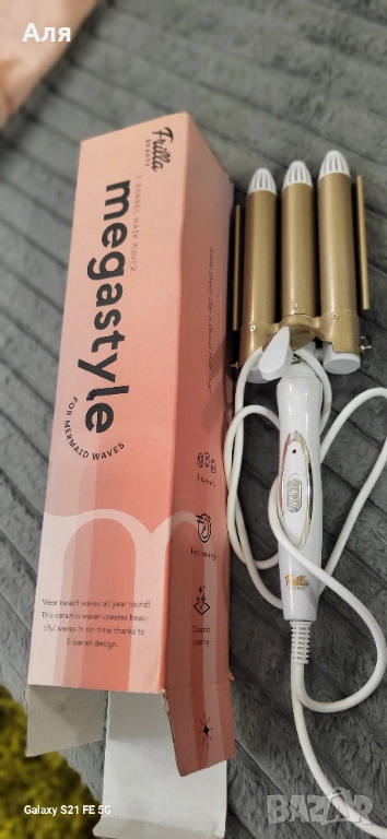 Нова маша за коса за красиви къдрици, снимка 1