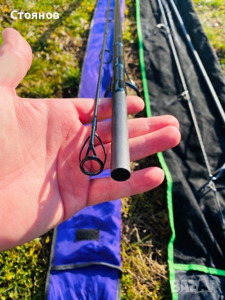 Шаранджийски въдици 13 ft 3,5 либри Delphin Paranoya и Carp pro Rondel, снимка 1