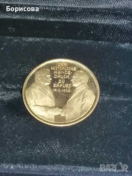 Юбилейна златна монета 21,6К, снимка 1