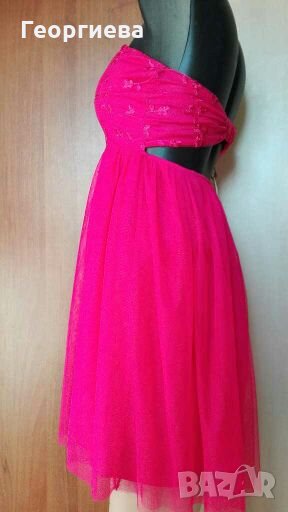 Нова розово червена рокля  👗🍀S, S/M👗🍀арт.445, снимка 1