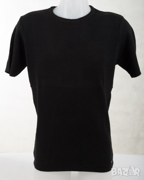Мъжка блуза с памук в черно Jimmy Sanders - S, снимка 1