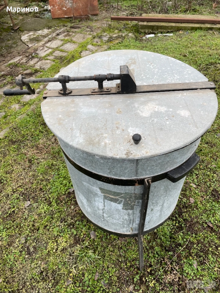 🍯Поцинкована центрофуга за мед 4 рамкова , снимка 1