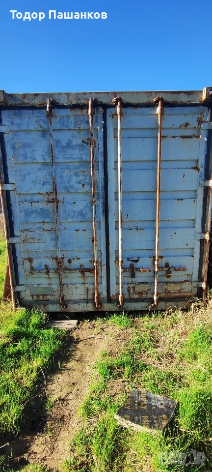 Морски контейнер 20 фута. 2,40 на 6.20 от тежките , руски, снимка 1