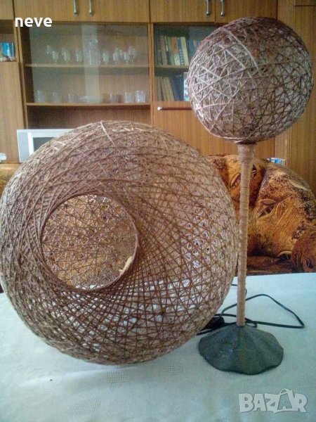 Комплект абажур и нощна лампа, снимка 1