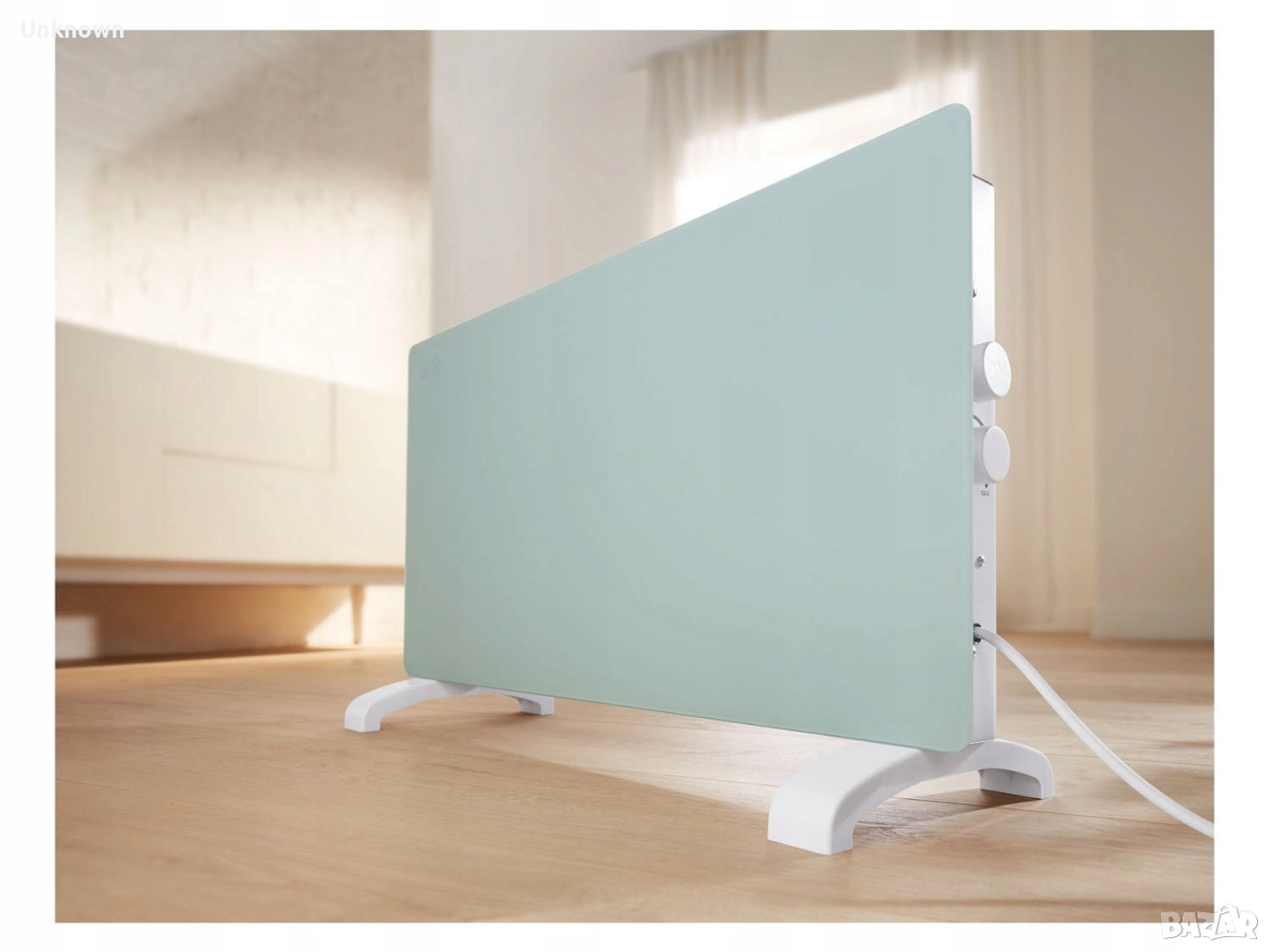 Стъклен конвектор Silvercrest 2000w, снимка 1