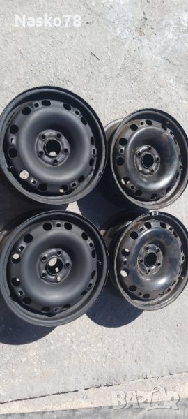 Железни джанти 15 цола/Шкoda-Audi-VW-seat, снимка 1