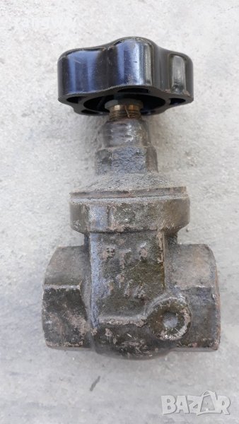 Спирателен шибърен кран чугун 1 1/4 цола , снимка 1