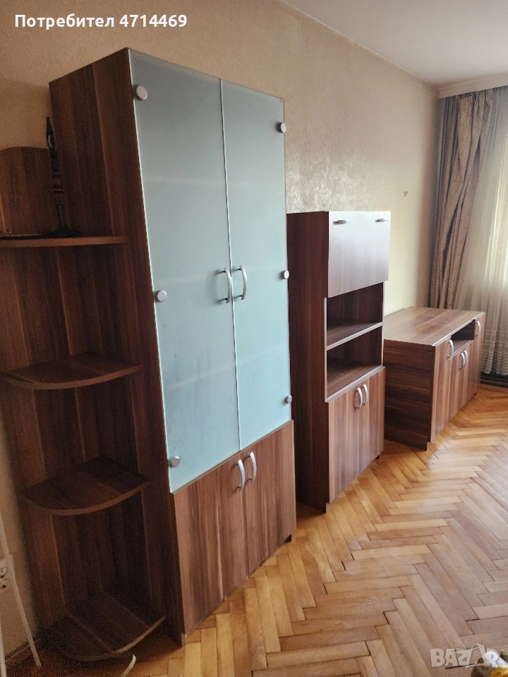 4 модулна с етажерка, снимка 1