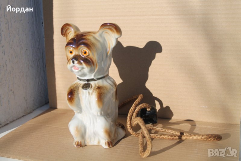 Стара порцеланова лампа , снимка 1