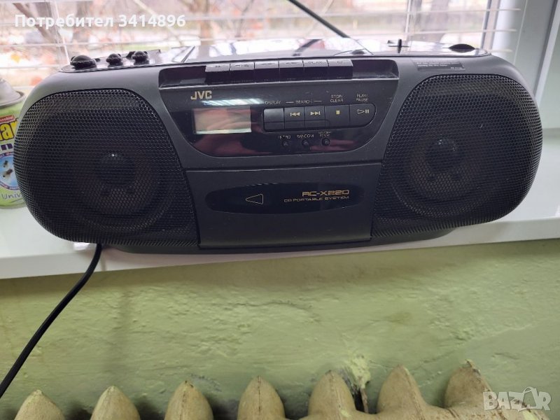 CD радиокасетофон JVC RC-X220, снимка 1