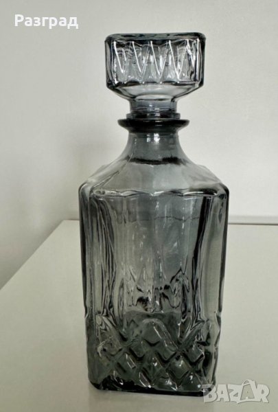 Стъклена бутилка за уиски / декантер / гарафа, снимка 1