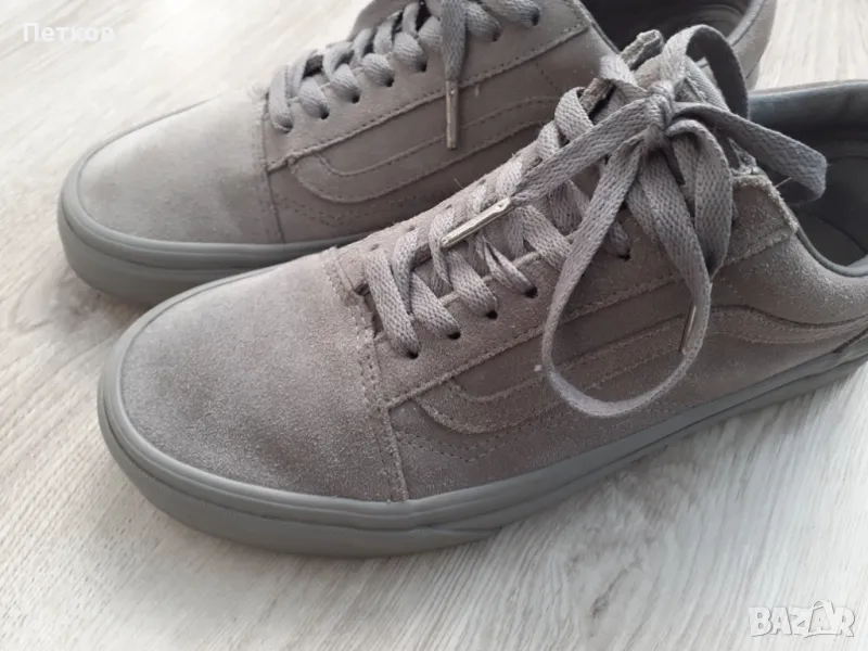 VANS естествен велур, снимка 1